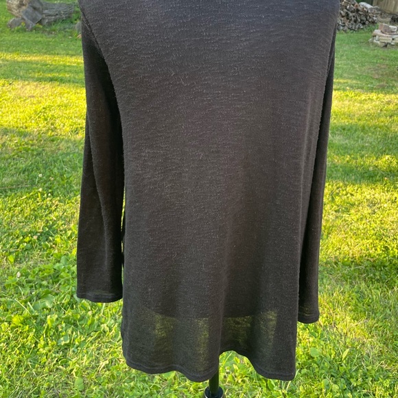 Divided Black Cardigan - Picture 8 of 8